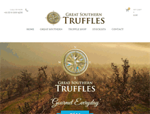 Tablet Screenshot of greatsoutherntruffles.com.au
